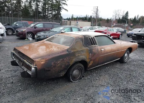 1974 Dodge Charger z USA, uszkodzony, nr VIN 2P29N4A177685